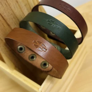 Basswood Click Clack – Premium Handcrafted Leather Band